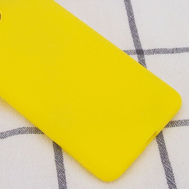 Силиконовый чехол Candy для Samsung Galaxy A73 5G Желтый
