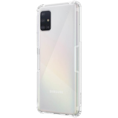 TPU чехол Nillkin Nature Series для Samsung Galaxy A51 Бесцветный (прозрачный)