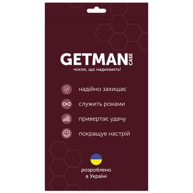 TPU чехол GETMAN Ease logo усиленные углы для Xiaomi Redmi Note 8 Pro Бесцветный (прозрачный)