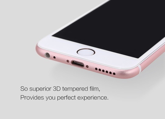 Защитное стекло Nillkin (CP+ max 3D) для Apple iPhone 6/6s (4.7") Золотой