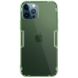 TPU чехол Nillkin Nature Series для Apple iPhone 12 Pro Max (6.7") Темно-зеленый (прозрачный)