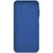 Карбоновая накладка Nillkin Camshield (шторка на камеру) для Samsung Galaxy A15 4G/5G Синий / Blue