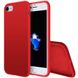 Чехол Silicone Case Slim Full Protective для Apple iPhone 7 / 8 (4.7"), Розовый / Shiny pink