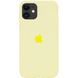 Чохол Silicone Case Full Protective (AA) для Apple iPhone 11 (6.1"), Желтый / Mellow Yellow