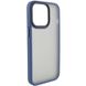 TPU+PC чохол Metal Buttons для Apple iPhone 14 Pro (6.1"), Синий