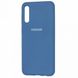 Чехол Silicone Cover Full Protective (AA) для Samsung Galaxy A50 (A505F) / A50s / A30s Синий / Navy Blue