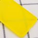 Силиконовый чехол Candy для Samsung Galaxy A73 5G Желтый