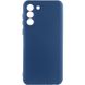 Чохол Silicone Cover Lakshmi Full Camera (A) для Samsung Galaxy S24, Синій / Navy Blue