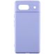 Чохол Silicone Cover Lakshmi (A) для Google Pixel 7a, Бузковий / Dasheen