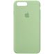 Чохол Silicone Case Full Protective (AA) для Apple iPhone 7 plus / 8 plus (5.5 "), Зеленый / Pistachio
