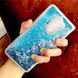 TPU чехол Liquid hearts для Xiaomi Pocophone F1, Голубой