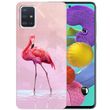 Чехол Pink Flamingo для Samsung Galaxy A51, Розовый
