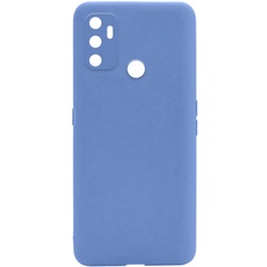 Силіконовий чохол Candy Full Camera для Oppo A53 / A32 / A33, Голубой / Mist blue