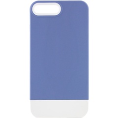 Чехол TPU+PC Bichromatic для Apple iPhone 7 plus / 8 plus (5.5") Blue / White