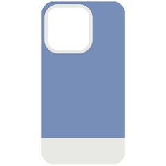Чохол TPU+PC Bichromatic для Apple iPhone 13 Pro (6.1"), Blue / White