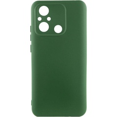Чехол Silicone Cover Lakshmi Full Camera (A) для Xiaomi Redmi 12C Зеленый / Dark green
