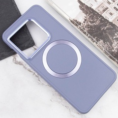 TPU чехол Bonbon Metal Style with MagSafe для OnePlus 10 Pro Серый / Lavender