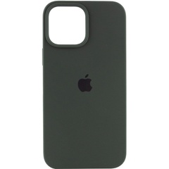 Чохол Silicone Case Full Protective (AA) для Apple iPhone 13 Pro Max (6.7 "), Зеленый / Cyprus Green