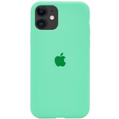 Чохол Silicone Case Full Protective (AA) для Apple iPhone 11 (6.1"), Зеленый / Spearmint