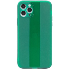 Чохол TPU Glossy Line Full Camera для Apple iPhone 12 Pro (6.1 "), Зеленый
