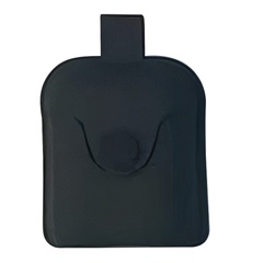 Силиконовый футляр на магните для наушников AirPods 1/2 Черный / Black