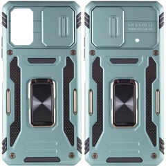 Удароміцний чохол Camshield Army Ring для Xiaomi Poco X5 Pro 5G / Note 12 Pro 5G, Зеленый / Light Green