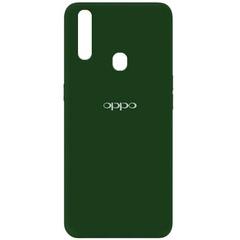 Чехол Silicone Cover My Color Full Protective (A) для Oppo A31 Зеленый / Dark green