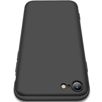 Пластикова накладка GKK LikGus 360 градусів (opp) для Apple iPhone SE (2020) / 7 / 8, Чорний