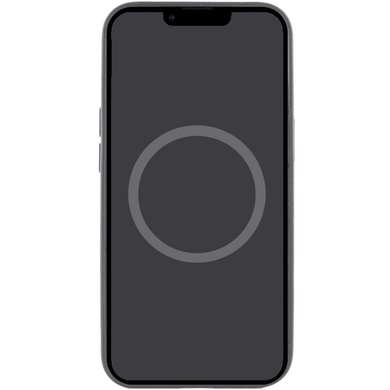 Чохол Silicone case (AAA) full with Magsafe and Animation для Apple iPhone 15 (6.1"), Чорний / Black