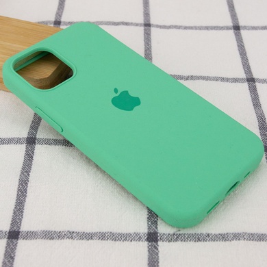 Чохол Silicone Case Full Protective (AA) для Apple iPhone 12 Pro Max (6.7 "), Зеленый / Spearmint