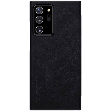 Кожаный чехол (книжка) Nillkin Qin Series для Samsung Galaxy Note 20 Ultra Черный