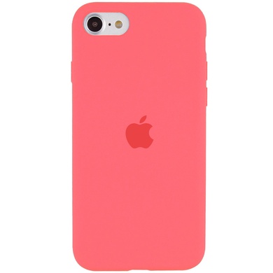 Чохол Silicone Case Full Protective (AA) для Apple iPhone SE (2020), Оранжевый / Nectraine