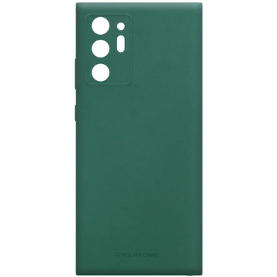 TPU чехол Molan Cano Smooth для Samsung Galaxy Note 20 Ultra Зеленый