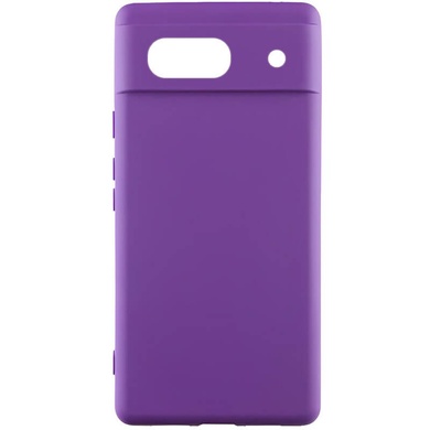 Чехол Silicone Cover Lakshmi (A) для Google Pixel 7a Фиолетовый / Purple