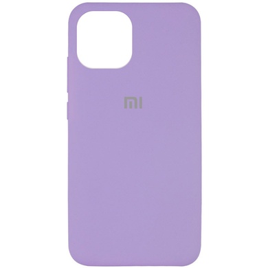 Чохол Silicone Cover Full Protective (AA) для Xiaomi Mi 11 Lite, Бузковий / Lilac