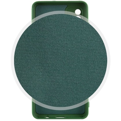 Чохол Silicone Cover Lakshmi Full Camera (AAA) для Samsung Galaxy A04e, Зеленый / Cyprus Green
