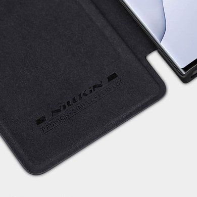 Кожаный чехол (книжка) Nillkin Qin Series для Samsung Galaxy Note 20 Ultra Черный