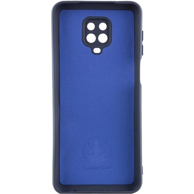 Чехол Silicone Cover Lakshmi Full Camera (A) для Xiaomi Redmi Note 9s / Note 9 Pro / Note 9 Pro Max Синий / Midnight Blue