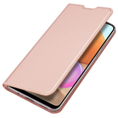 Чехол-книжка Dux Ducis с карманом для визиток для Samsung Galaxy A32 4G Rose Gold