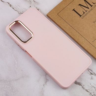 TPU чохол Bonbon Metal Style для Samsung Galaxy A15 4G/5G, Рожевий / Light pink