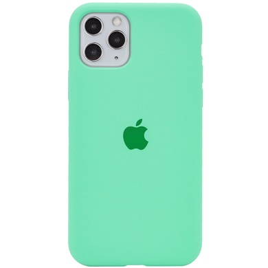 Чохол Silicone Case Full Protective (AA) для Apple iPhone 11 Pro Max (6.5"), Зеленый / Spearmint
