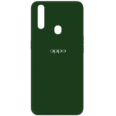 Чохол Silicone Cover My Color Full Protective (A) для Oppo A31, Зелений / Dark Green