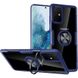 TPU+PC чехол Deen CrystalRing for Magnet (opp) для Samsung Galaxy A51 Бесцветный / Синий