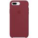 Чехол Silicone Case (AA) для Apple iPhone 7 plus / 8 plus (5.5") Бордовый / Maroon