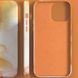 Кожаный чехол Figura Series Case with MagSafe для Apple iPhone 11 Pro Max (6.5") Orange