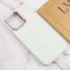 TPU чохол Bonbon Metal Style для Xiaomi Redmi Note 13 4G, Білий / White