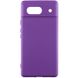 Чохол Silicone Cover Lakshmi (A) для Google Pixel 7a, Фіолетовий / Purple