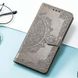 Шкіряний чохол (книжка) Art Case з візитницею для Xiaomi Redmi A3, Сірий