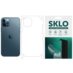 Защитная гидрогелевая пленка SKLO (тыл+грани) для Apple iPhone 13 Pro (6.1") Матовый