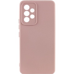 Чехол Silicone Cover Lakshmi Full Camera (AAA) для Samsung Galaxy A52 4G / A52 5G / A52s Розовый / Pink Sand